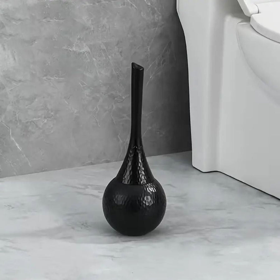 Toilet Brush Luxe Design Hygienic Cleaning Tool-Bedding & Bath > Bathroom Accessories-casanuva-Black Luxe-casanuva