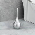 Toilet Brush Luxe Design Hygienic Cleaning Tool-Bedding & Bath > Bathroom Accessories-casanuva-Sterling Silver-casanuva