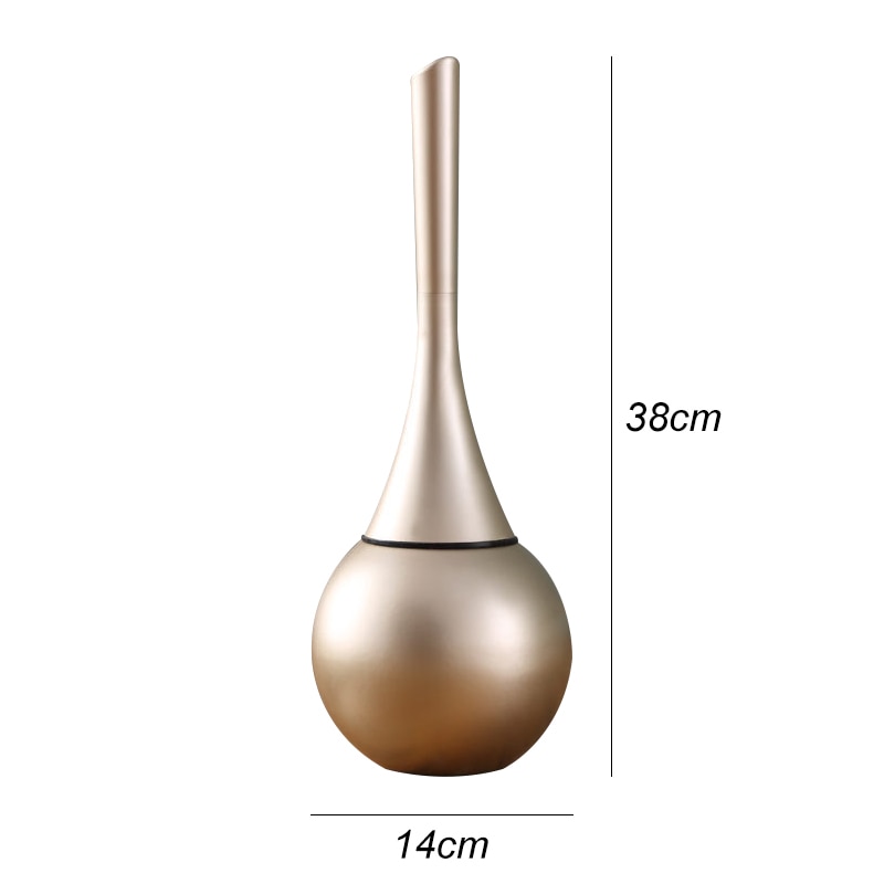 Toilet Brush with Hygienic Design and Elegant Finish-Bedding & Bath > Bathroom Accessories-casanuva-casanuva