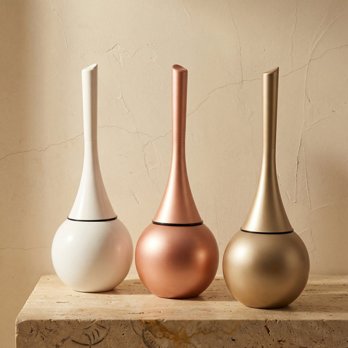 Toilet Brush with Hygienic Design and Elegant Finish-Bedding & Bath > Bathroom Accessories-casanuva-casanuva