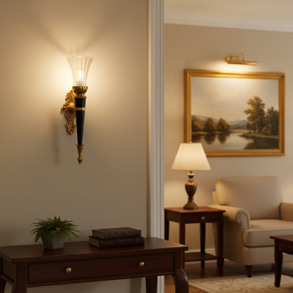 Torch Wall Lamp with Elegant Design-Lighting > Wall Lights-casanuva-casanuva