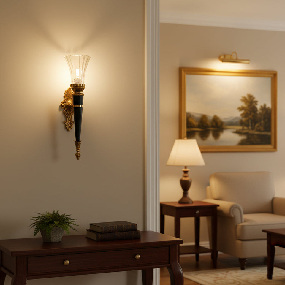 Torch Wall Lamp with Elegant Design-Lighting > Wall Lights-casanuva-casanuva