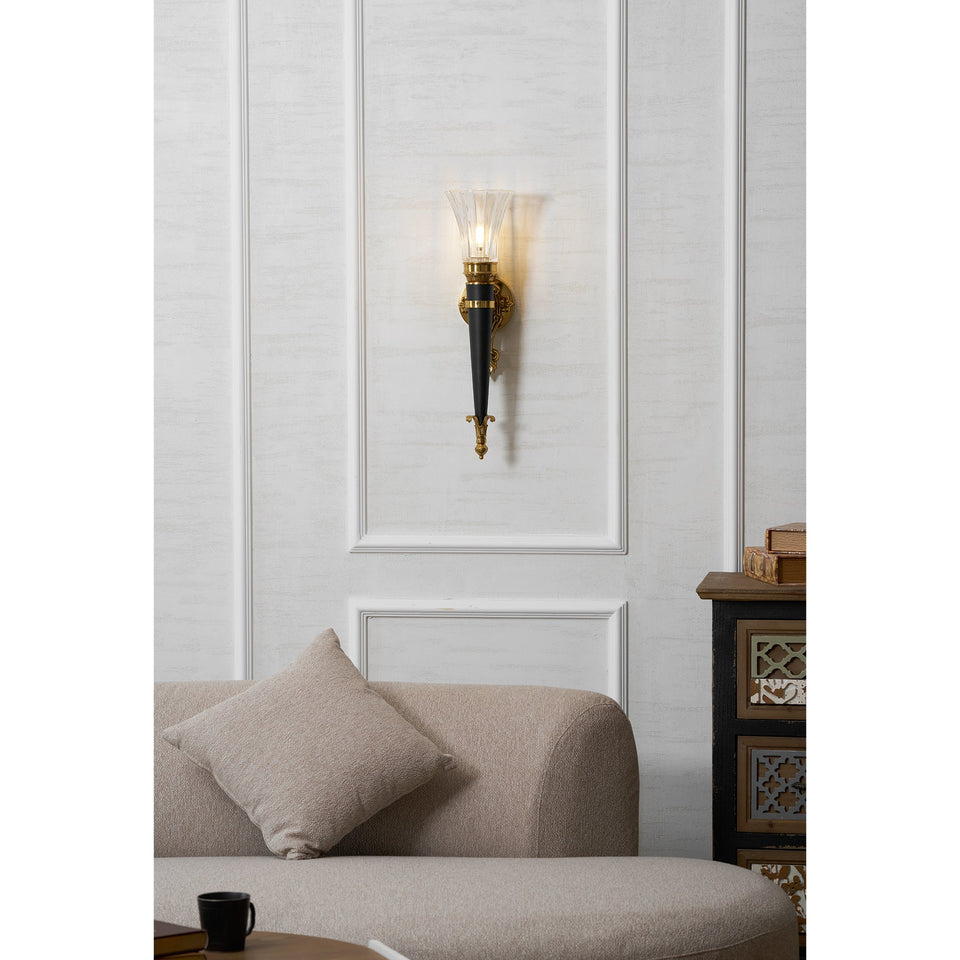 Torch Wall Lamp with Elegant Design-Lighting > Wall Lights-casanuva-casanuva
