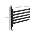 Towel Rack with 5 Arms for Stylish Bathroom Organization-Bedding & Bath > Bathroom Accessories-casanuva-casanuva