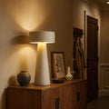 Travertine Table Lamp Antique Sculpture-Lighting > Table Lamps-casanuva-casanuva