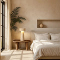 Travertine Table Lamp Antique Sculpture-Lighting > Table Lamps-casanuva-casanuva