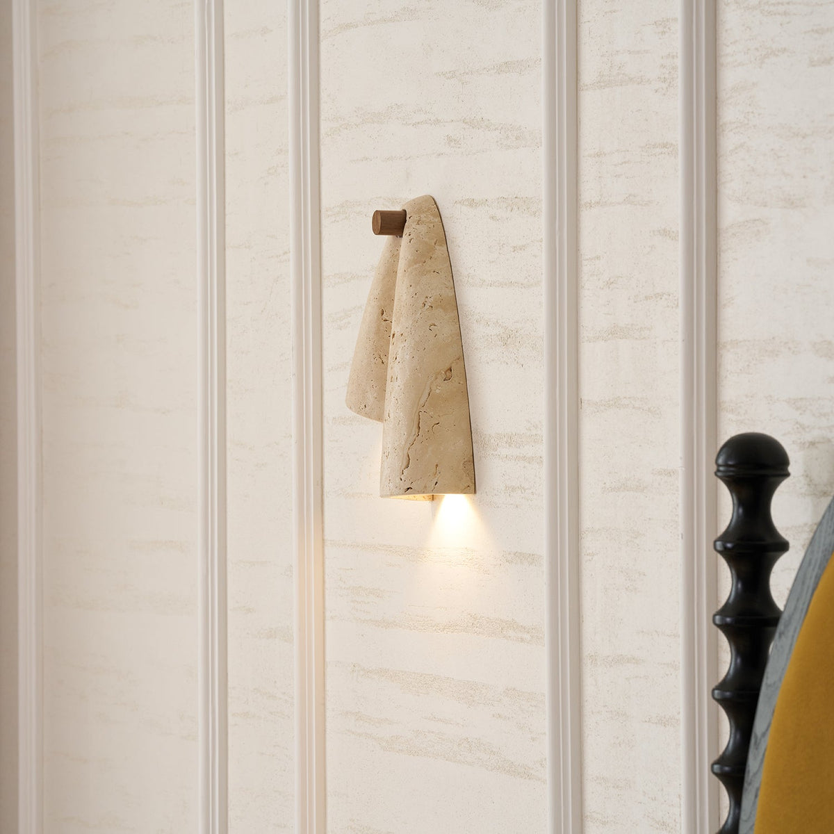 Travertine Wall Lamp-Lighting > Wall Lights-casanuva-casanuva
