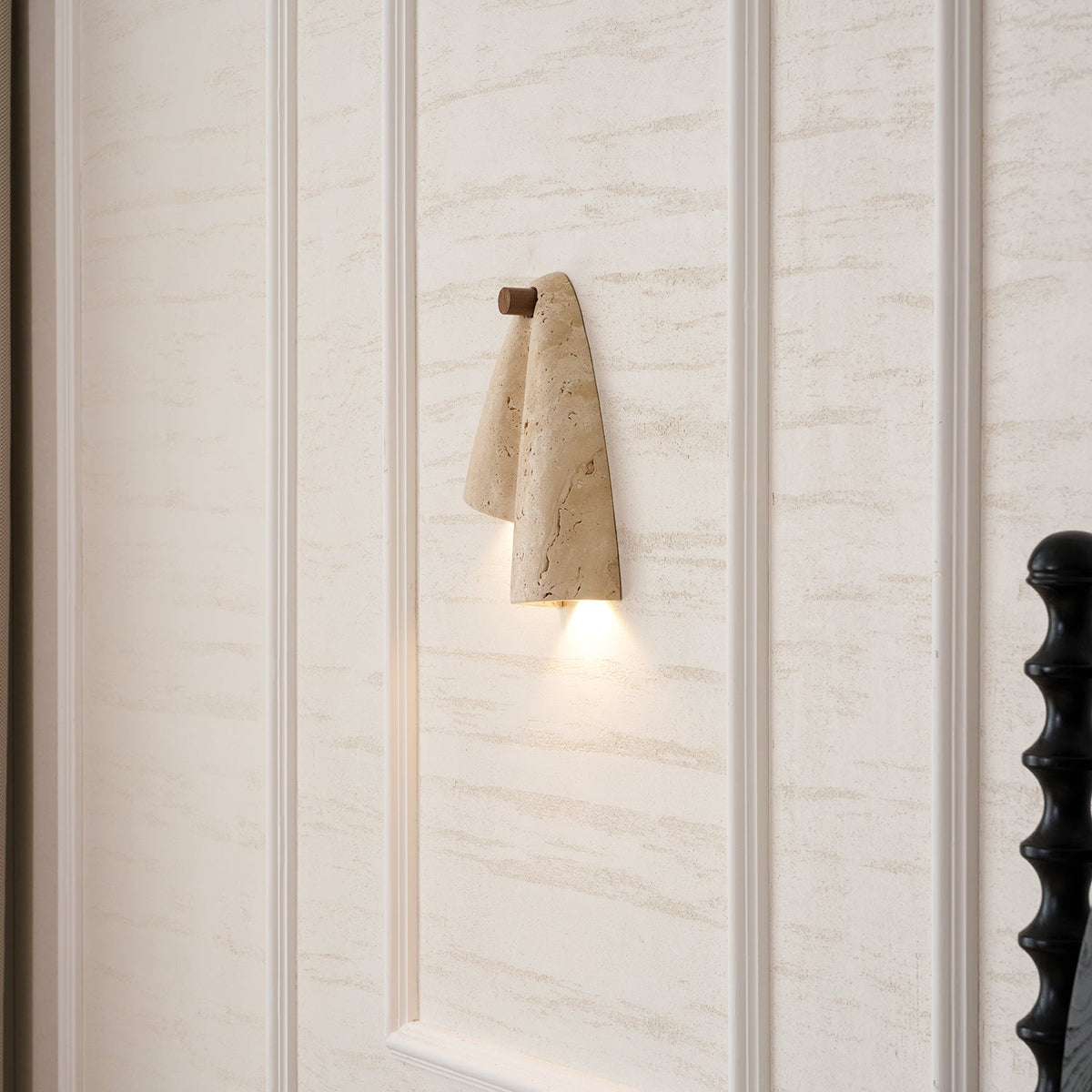 Travertine Wall Lamp-Lighting > Wall Lights-casanuva-casanuva