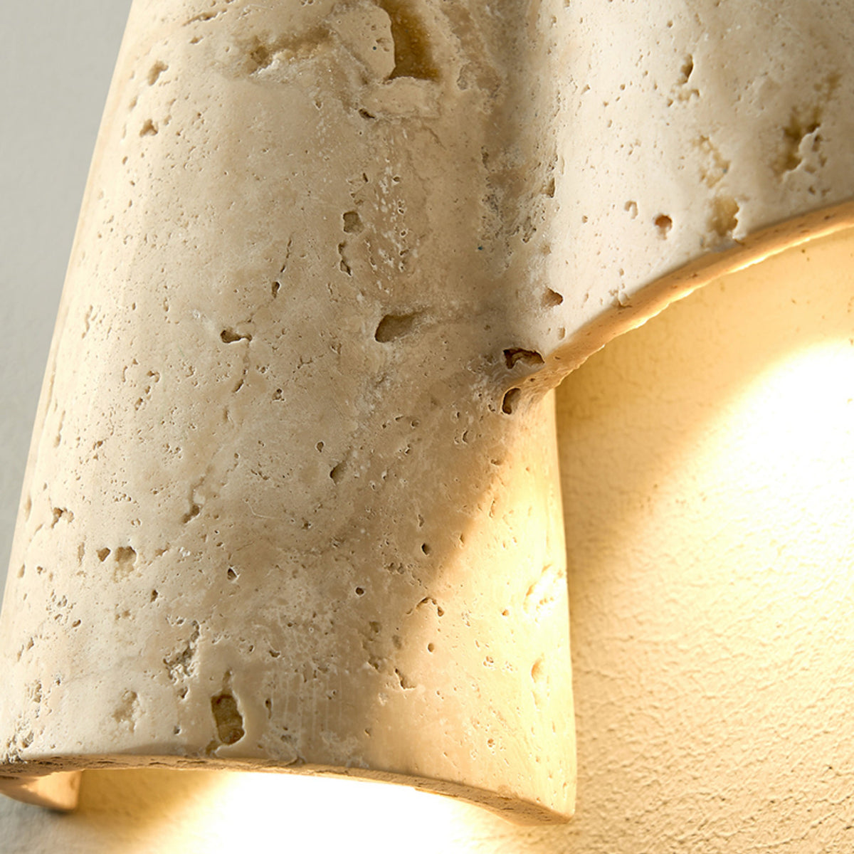 Travertine Wall Lamp-Lighting > Wall Lights-casanuva-casanuva