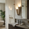 Travertine Wall Lamp-Lighting > Wall Lights-casanuva-casanuva