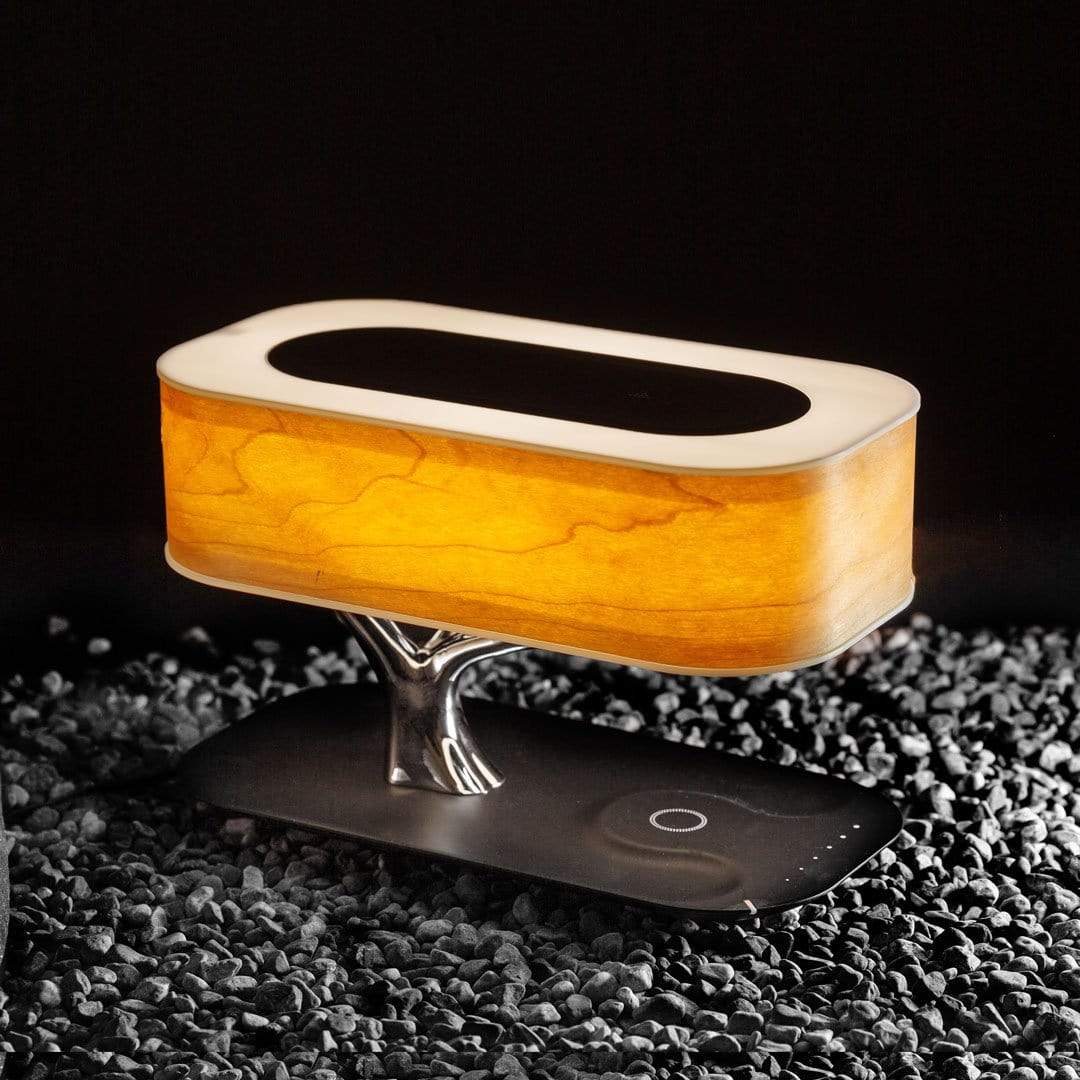 Tree of Life Lamp with Wireless Charger and Bluetooth Speaker-Lighting > Table Lamps-casanuva-casanuva