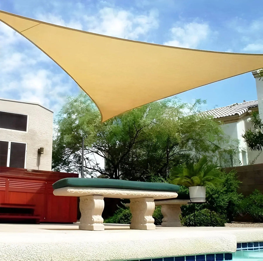 Triangular Sun Shade AeriCover™ Outdoor Canopy Protection-Home Decor > Decorative Accessories-casanuva-casanuva