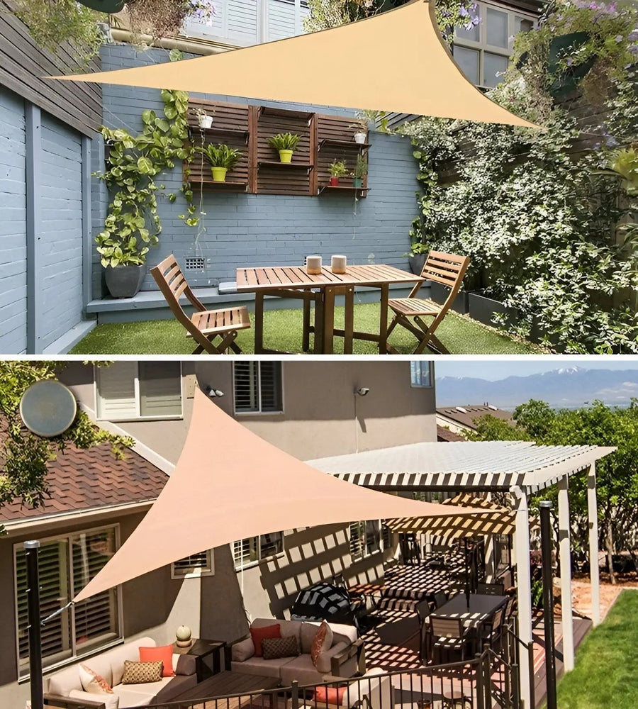 Triangular Sun Shade AeriCover™ Outdoor Canopy Protection-Home Decor > Decorative Accessories-casanuva-casanuva