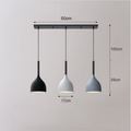 Triple Metal Ceiling Light Fixture-Lighting > Ceiling Lights-casanuva-casanuva
