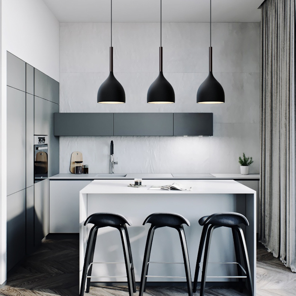 Triple Metal Ceiling Light Fixture-Lighting > Ceiling Lights-casanuva-casanuva