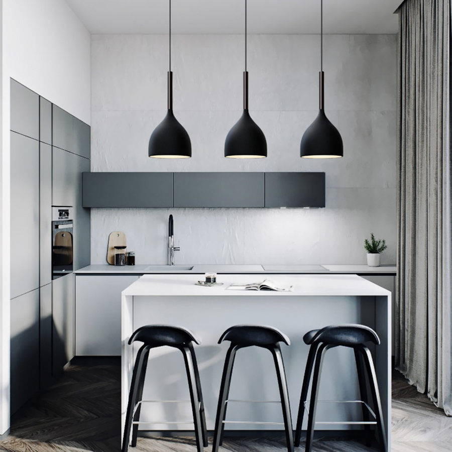 Triple Metal Ceiling Light Fixture-Lighting > Ceiling Lights-casanuva-casanuva