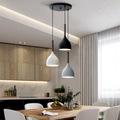 Triple Metal Ceiling Light Fixture-Lighting > Ceiling Lights-casanuva-casanuva