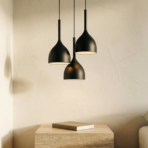 Triple Metal Ceiling Light Fixture-Lighting > Ceiling Lights-casanuva-casanuva