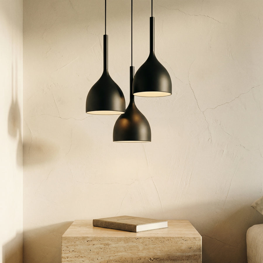 Triple Metal Ceiling Light Fixture-Lighting > Ceiling Lights-casanuva-casanuva