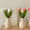 Tulip Glass Vase Set-Home Decor > Vases-casanuva-casanuva