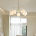 Tulip Matcha Chandelier Light Fixture-Lighting > Chandeliers & Pendant Lights-casanuva-casanuva