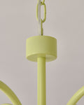 Tulip Matcha Chandelier Light Fixture-Lighting > Chandeliers & Pendant Lights-casanuva-casanuva