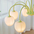 Tulip Matcha Chandelier Light Fixture-Lighting > Chandeliers & Pendant Lights-casanuva-casanuva