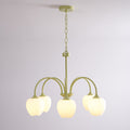 Tulip Matcha Chandelier Light Fixture-Lighting > Chandeliers & Pendant Lights-casanuva-casanuva