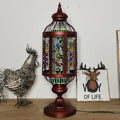 Turkish Stained Glass Table Lamp 1-Light Vintage Design-Lighting > Table Lamps-casanuva-casanuva
