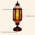 Turkish Stained Glass Table Lamp 1-Light Vintage Design-Lighting > Table Lamps-casanuva-casanuva