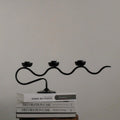 Twisted Iron Candle Holder-Home Decor > Candle Holders-casanuva-casanuva