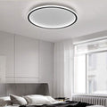 Ultra-thin Round Low Ceiling Light LED-Lighting > Ceiling Lights-casanuva-Black-D60cm*H5cm-White Light-casanuva