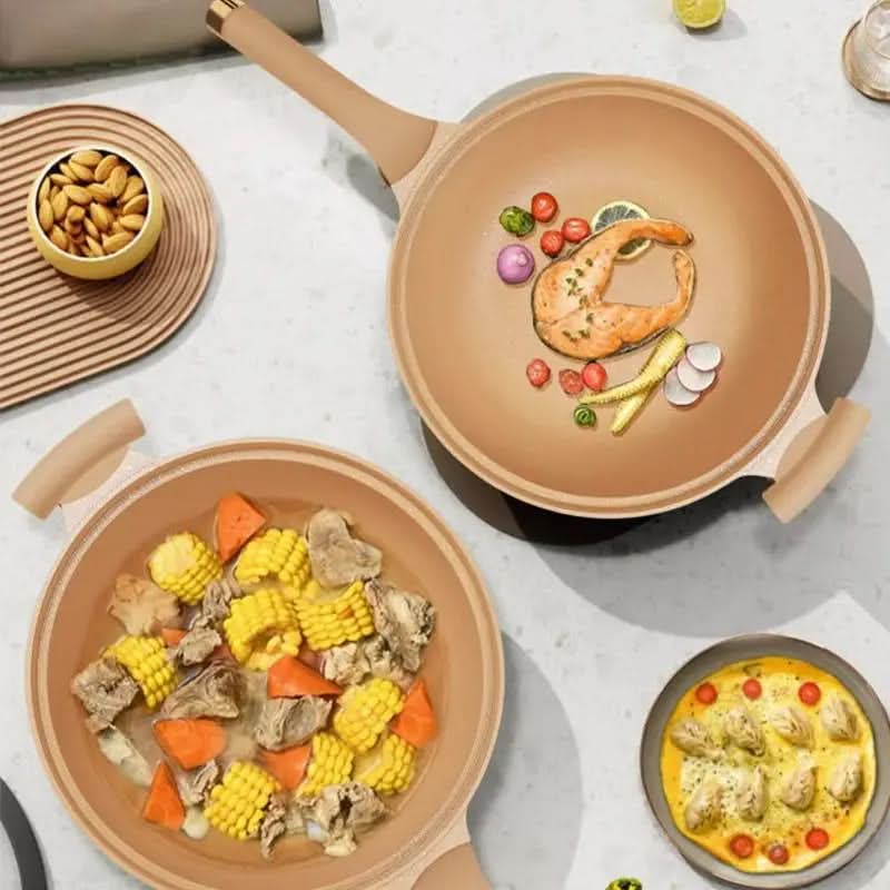 UltraSmart Wok Pro with Steamer Basket-Kitchen & Dining > Cookware-casanuva-casanuva