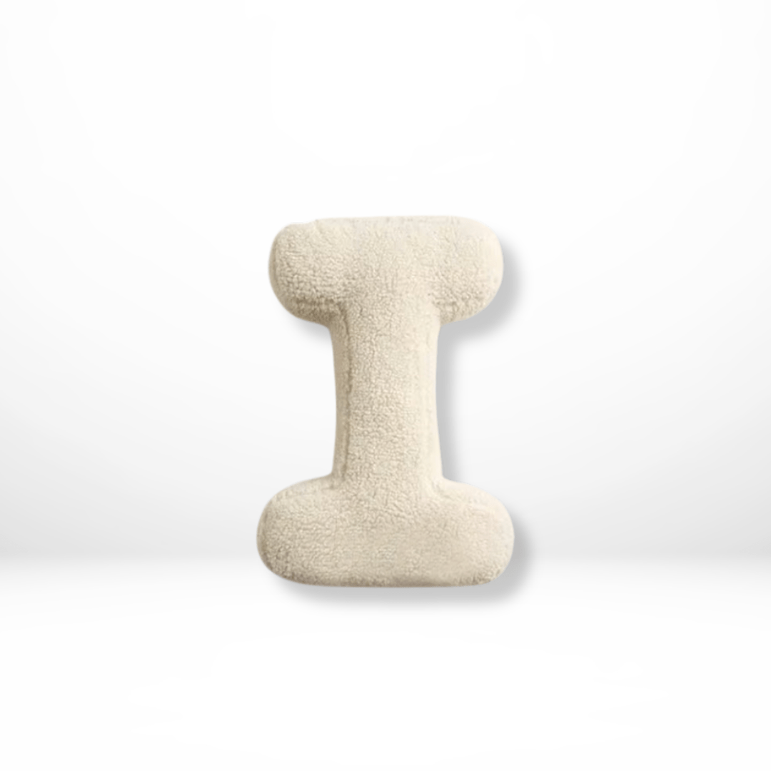 Velvet Letter Cushion for Personalized Home Accents-Covers & Textiles > Throw Pillows-casanuva-I-casanuva