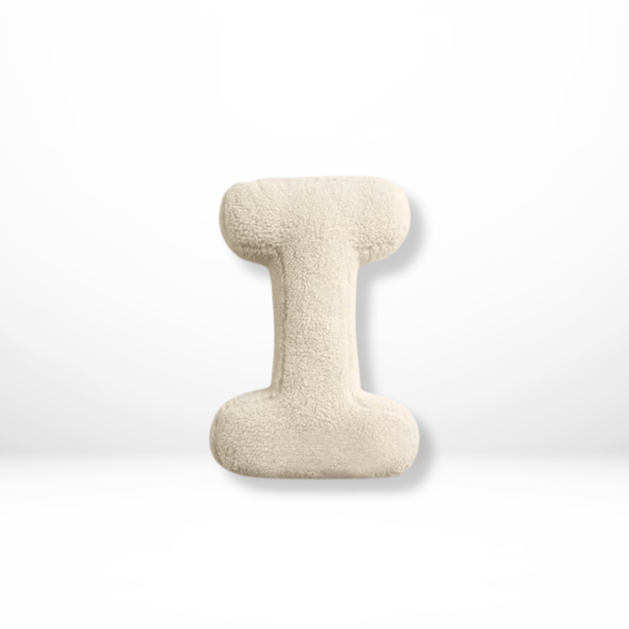 Velvet Letter Cushion for Personalized Home Accents-Covers & Textiles > Throw Pillows-casanuva-I-casanuva