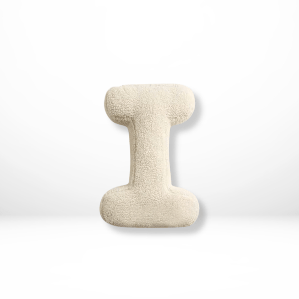 Velvet Letter Cushion for Personalized Home Accents-Covers & Textiles > Throw Pillows-casanuva-I-casanuva