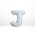 Velvet Letter Cushion for Personalized Home Accents-Covers & Textiles > Throw Pillows-casanuva-J-casanuva