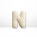 Velvet Letter Cushion for Personalized Home Accents-Covers & Textiles > Throw Pillows-casanuva-N-casanuva