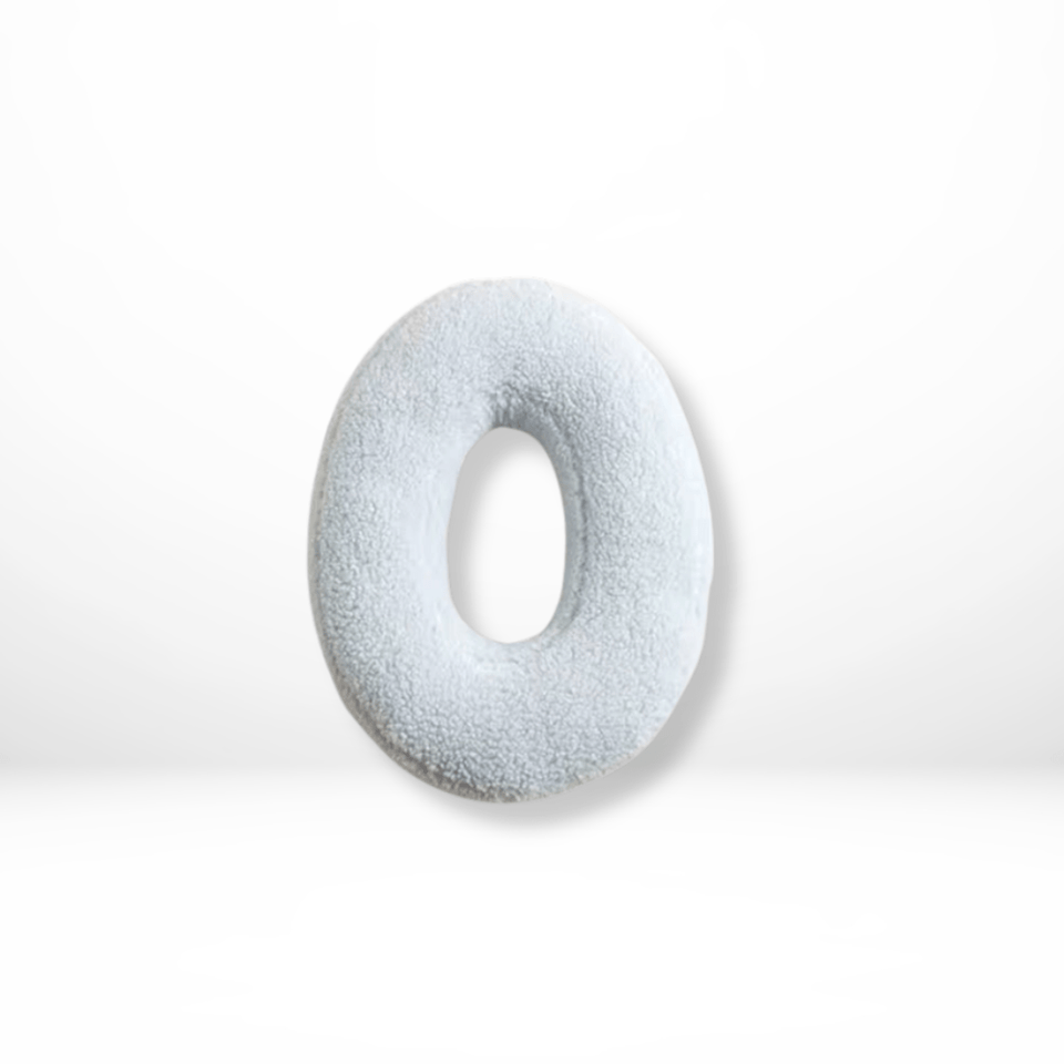 Velvet Letter Cushion for Personalized Home Accents-Covers & Textiles > Throw Pillows-casanuva-O-casanuva