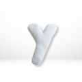 Velvet Letter Cushion for Personalized Home Accents-Covers & Textiles > Throw Pillows-casanuva-Y-casanuva