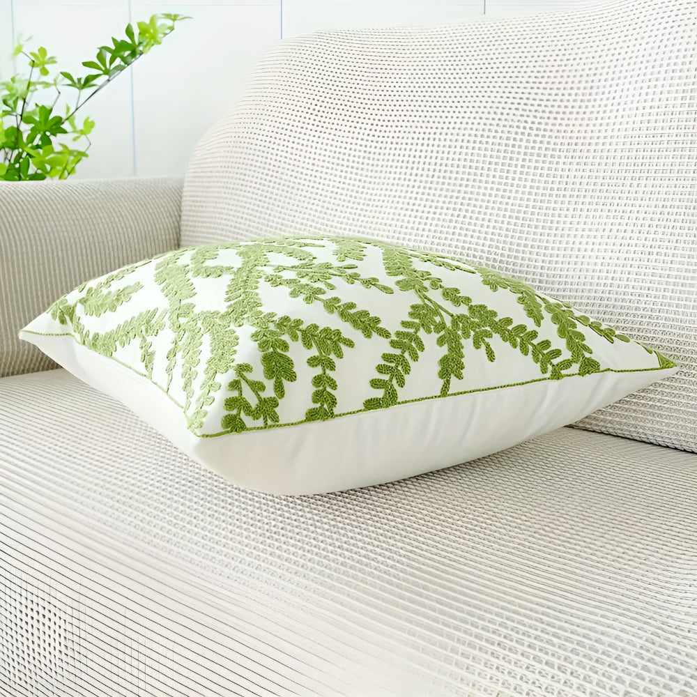 Verdant Paradise Decorative Cushion Cover-Covers & Textiles > Cushion Covers-casanuva-casanuva