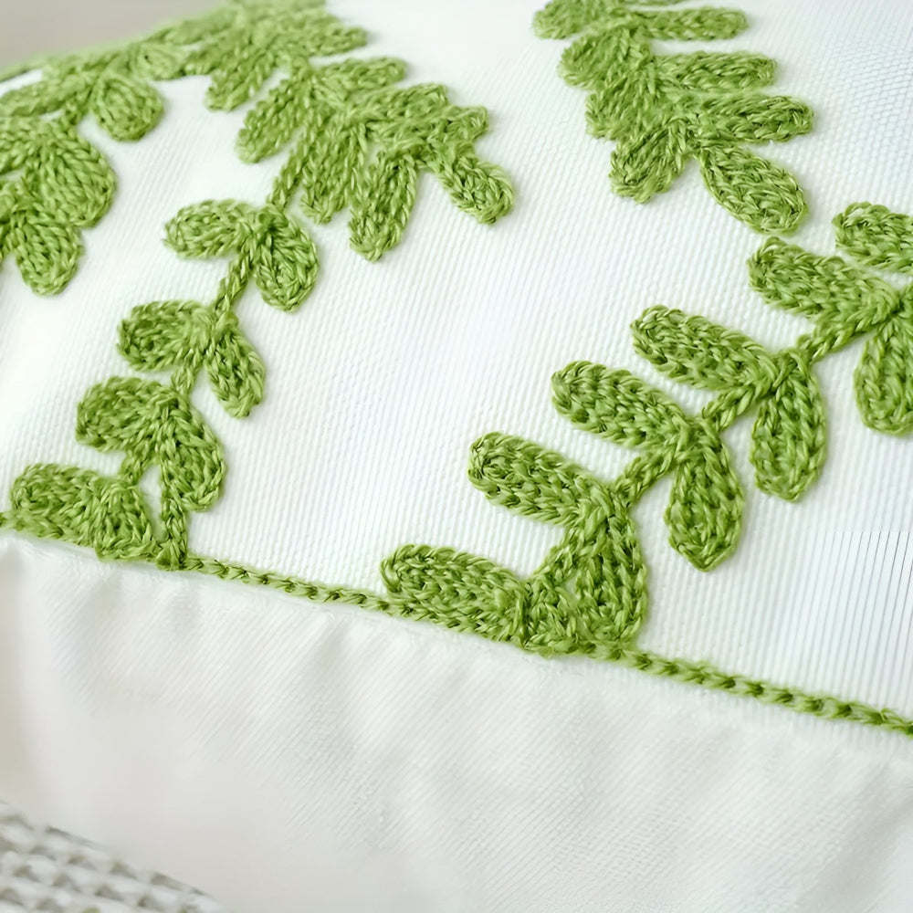 Verdant Paradise Decorative Cushion Cover-Covers & Textiles > Cushion Covers-casanuva-casanuva