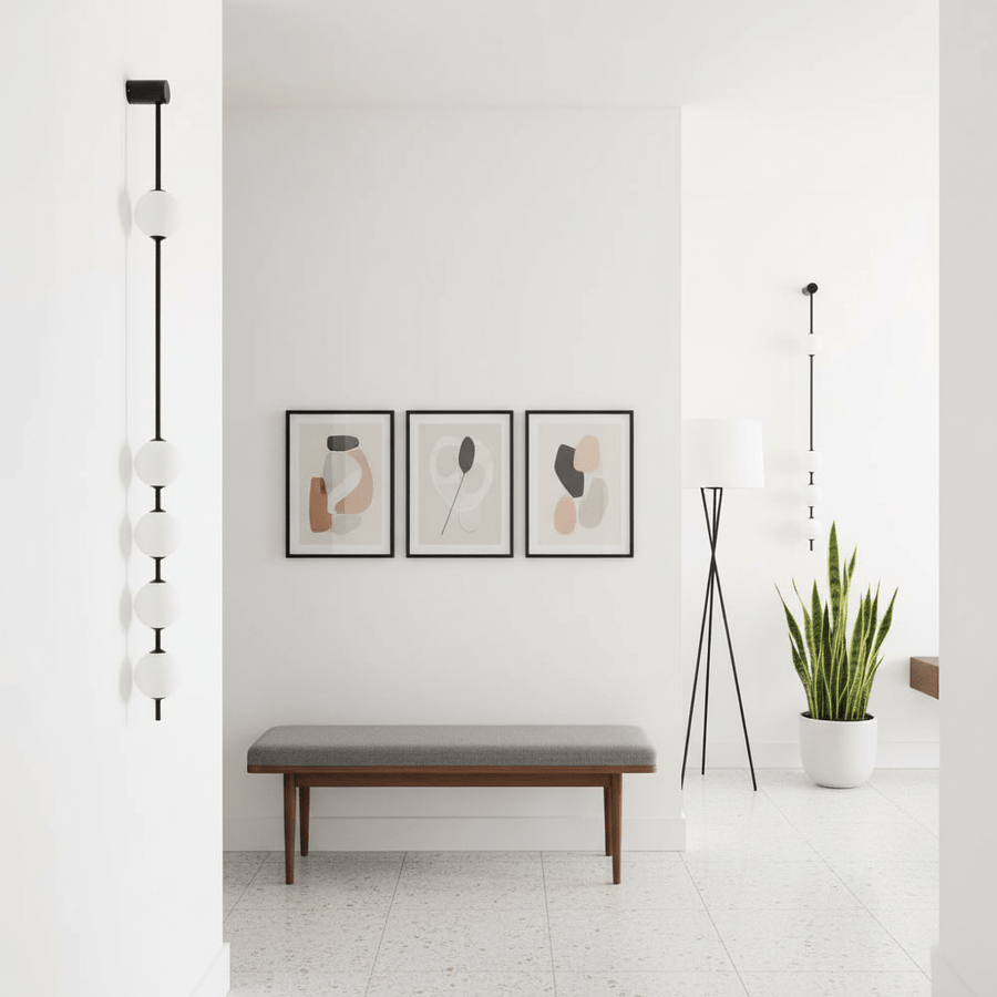 Vertical Ball Wall Lamp LED-Lighting > Wall Lights-casanuva-casanuva