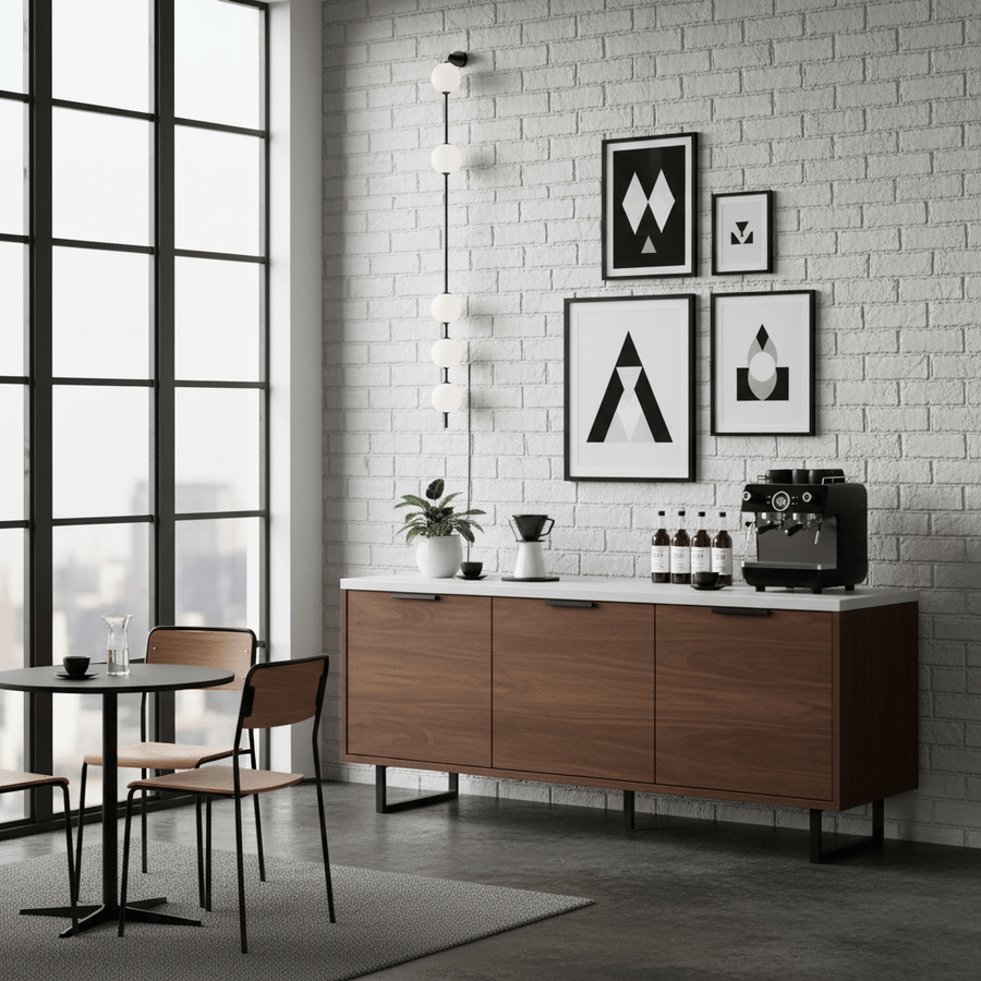 Vertical Ball Wall Lamp LED-Lighting > Wall Lights-casanuva-casanuva
