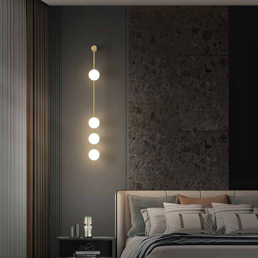 Vertical Ball Wall Lamp LED-Lighting > Wall Lights-casanuva-casanuva