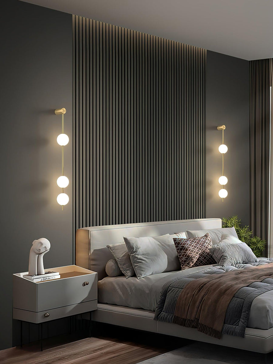 Vertical Ball Wall Lamp LED-Lighting > Wall Lights-casanuva-casanuva