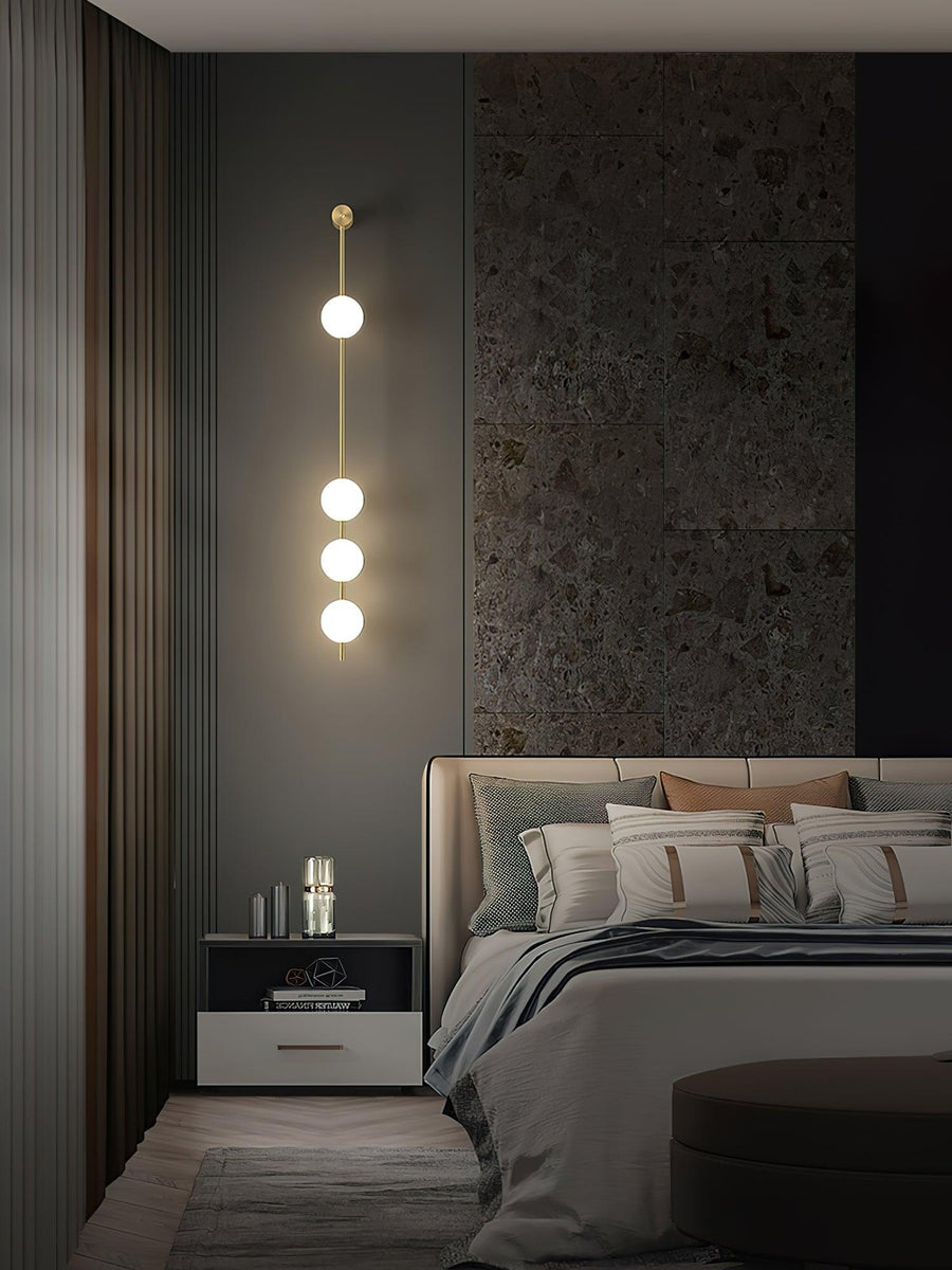 Vertical Ball Wall Lamp LED-Lighting > Wall Lights-casanuva-casanuva