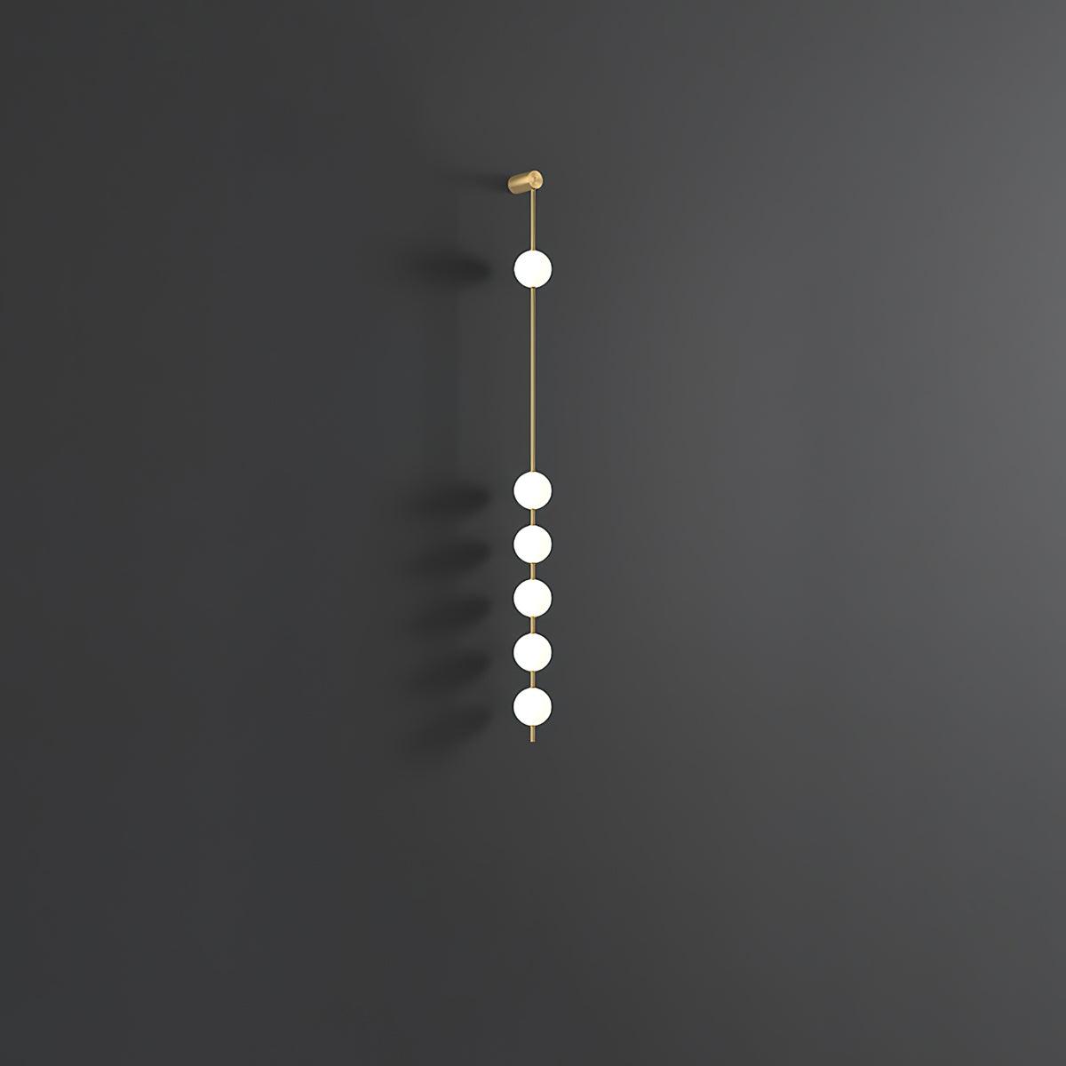 Vertical Ball Wall Lamp LED-Lighting > Wall Lights-casanuva-casanuva