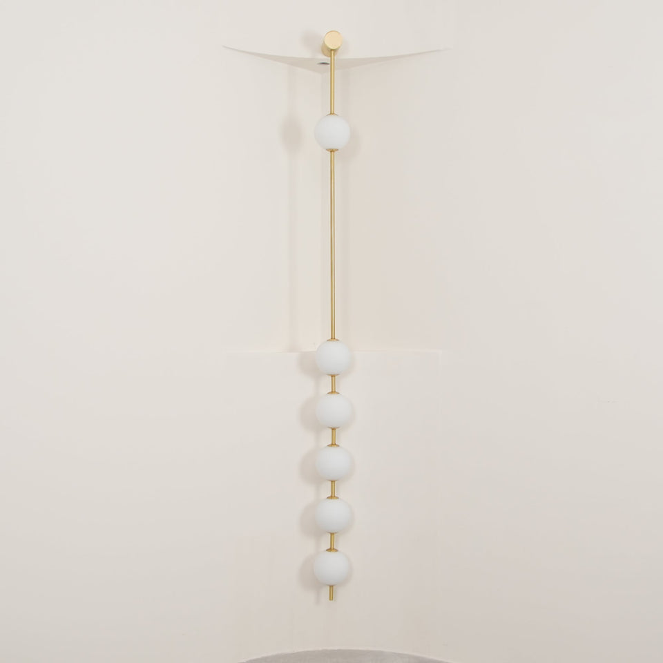 Vertical Ball Wall Lamp LED-Lighting > Wall Lights-casanuva-casanuva