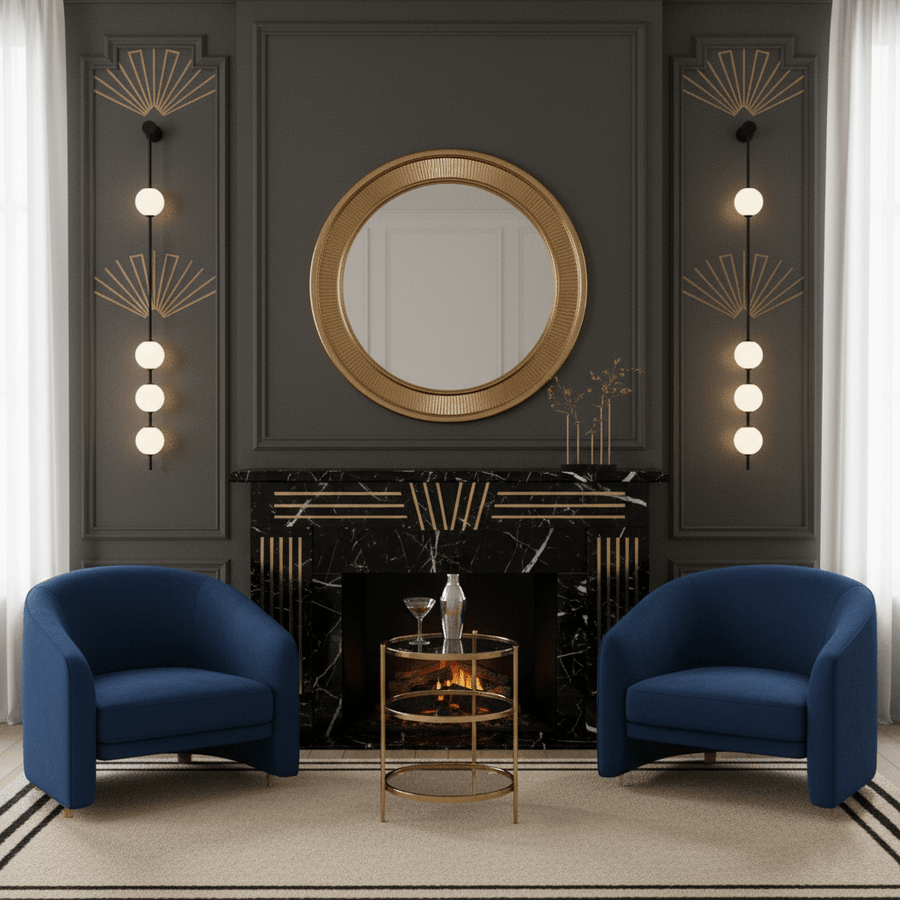 Vertical Ball Wall Lamp LED-Lighting > Wall Lights-casanuva-casanuva